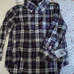 Brand new Polo Ralph Lauren long sleeve button down shirt- Size 3T for boys